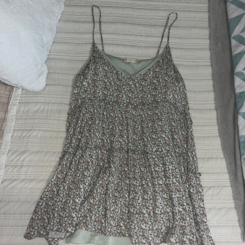flower print sundress